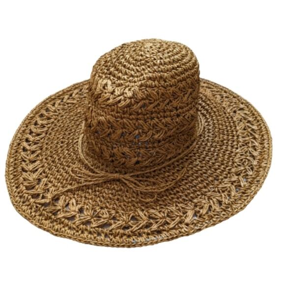 The Scala Collection Floppy Woven Hat - Picture 1 of 8